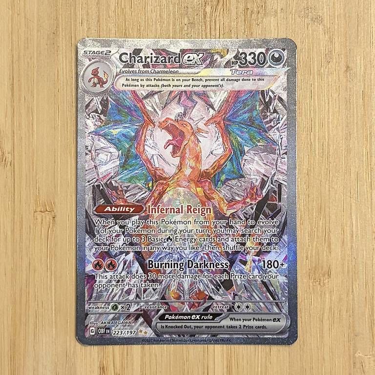 Pokémon Carte collezionabili: Pokémon TCG | Charizard ex - OBF 223 | NM – Nuovo (secondo la descrizione) da Kloten venduto da SilCarbo