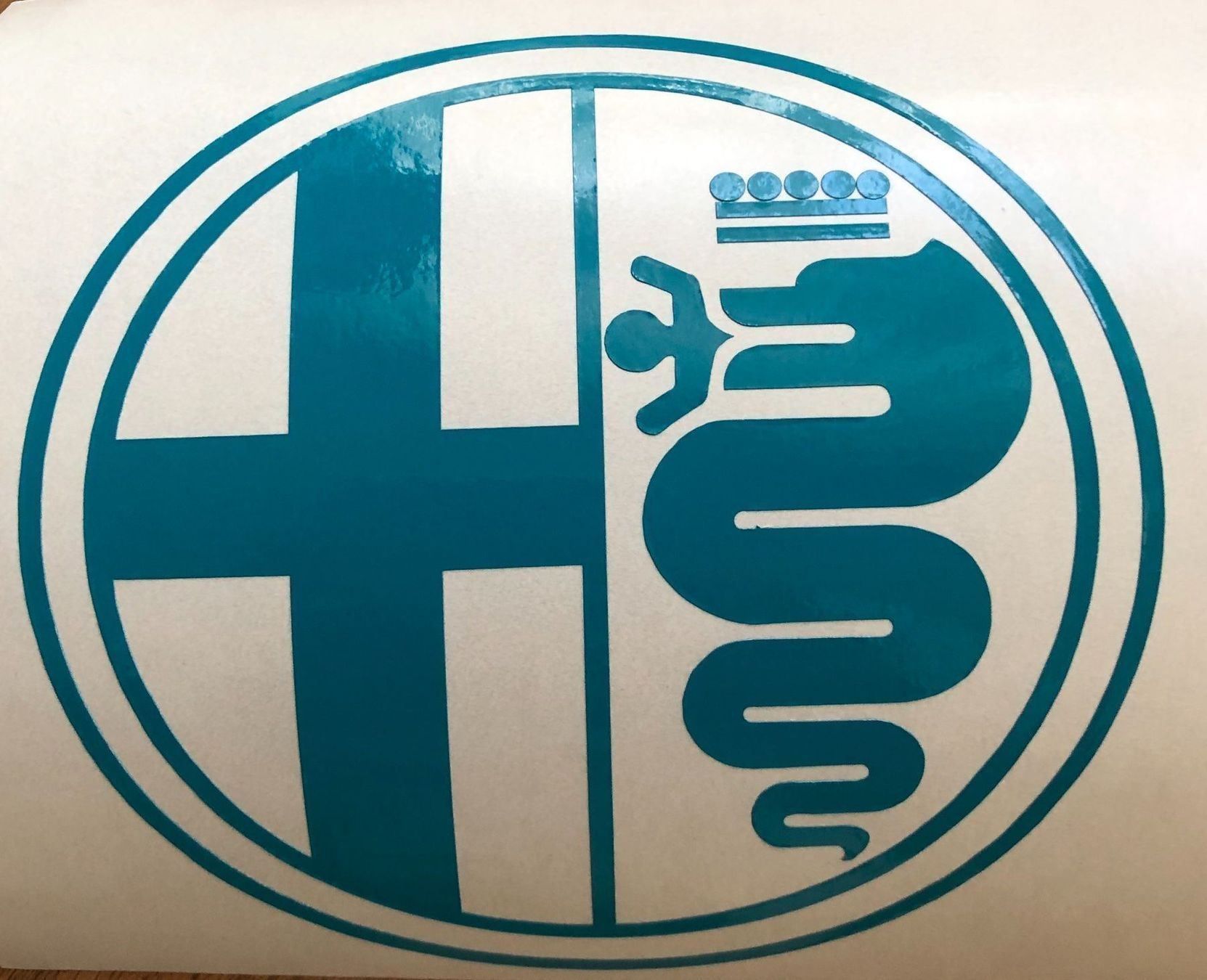 Aufkleber: Alfa Romeo Emblem Aufkleber Top Angebot – Neu (gemäss Beschreibung) aus Aarau von Foruschweiz 1