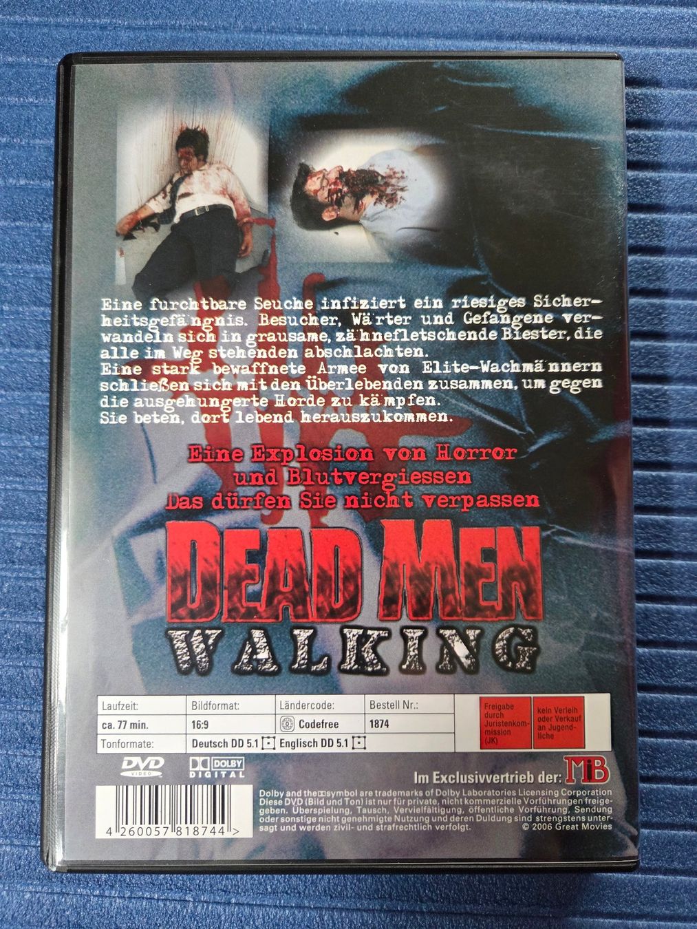 Tutti i DVDs: DVD Dead Men Walking Horror – Usato da Mollis venduto da Cadillac58 1