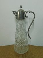 Falstaff Silver Plated England 244 Karaffe aus Kristall 1910
