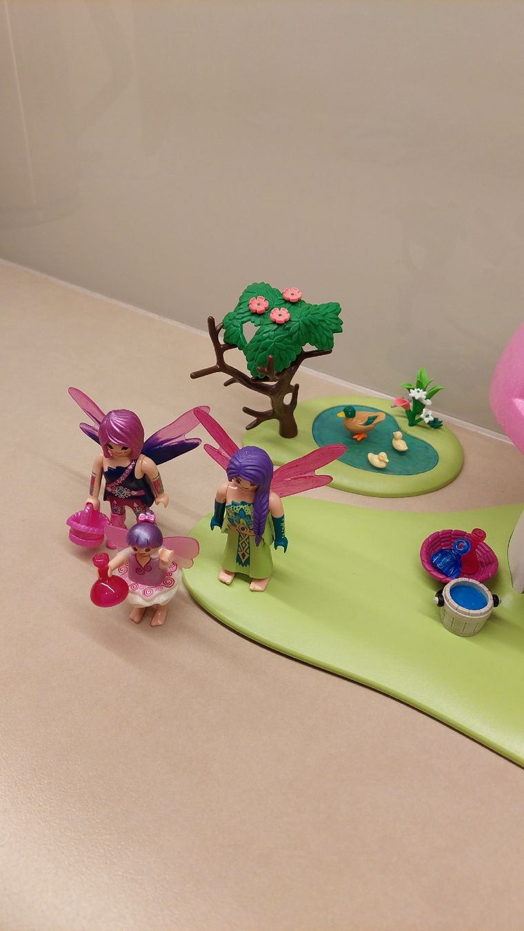 Playmobil Giocattoli: Playmobil Feenwäldchen mit Einhornpflege 6055 – Usato da Wisen SO venduto da Shopoholiker 1