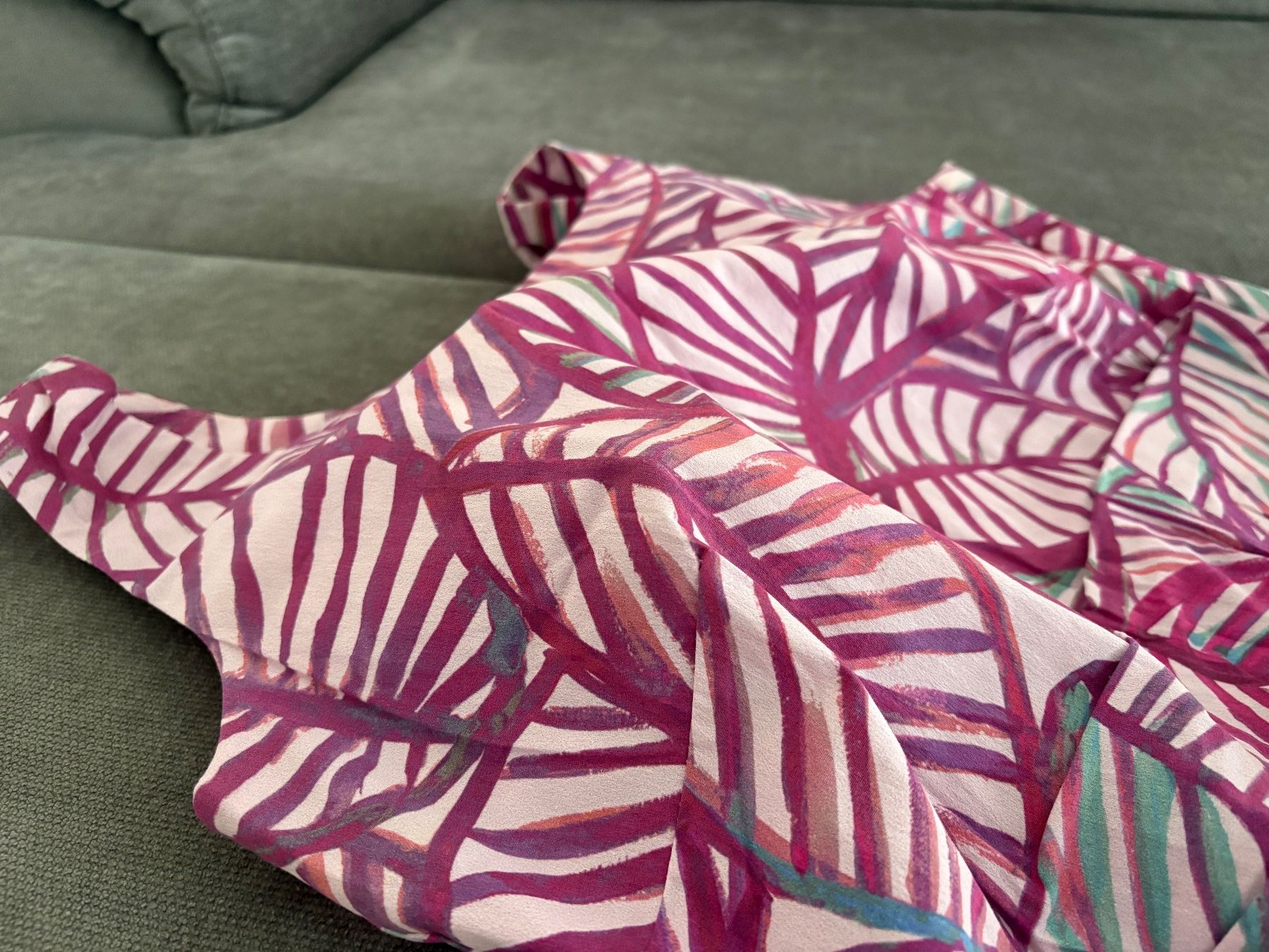 Kleider: Designer Sommerkleid FOX's bunt gemustert leicht luftig – Neu (gemäss Beschreibung) aus Wimmis von rimnakit 4