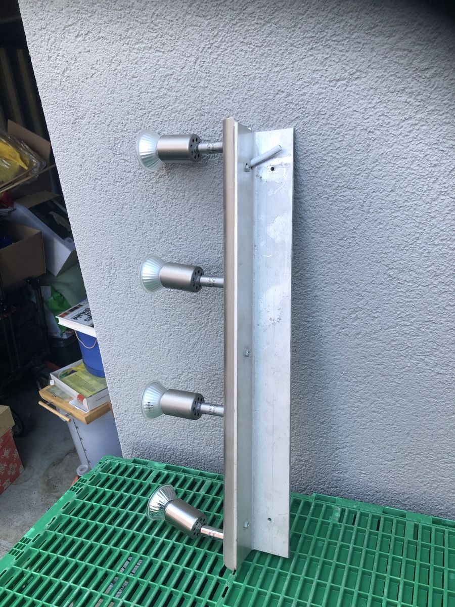 Lampadari & plafoniere: Deckenleuchte mit 4 Spots Metall silber gebraucht – Usato da Arbon venduto da Wladimir1 2