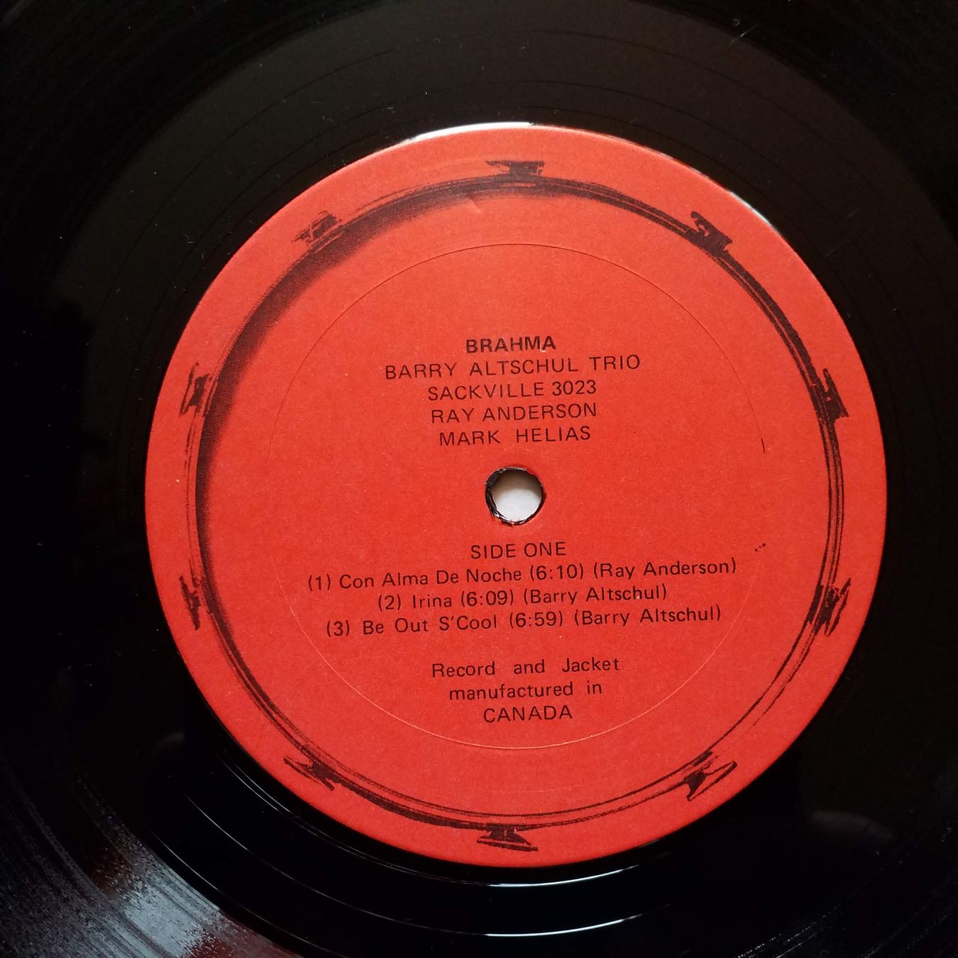 Dischi in vinile: BARRY ALTSCHUL TRIO,  "Brahma" - 1st 1980  - +++++ – Usato da Yverdon-les-Bains venduto da Jacotreut 2