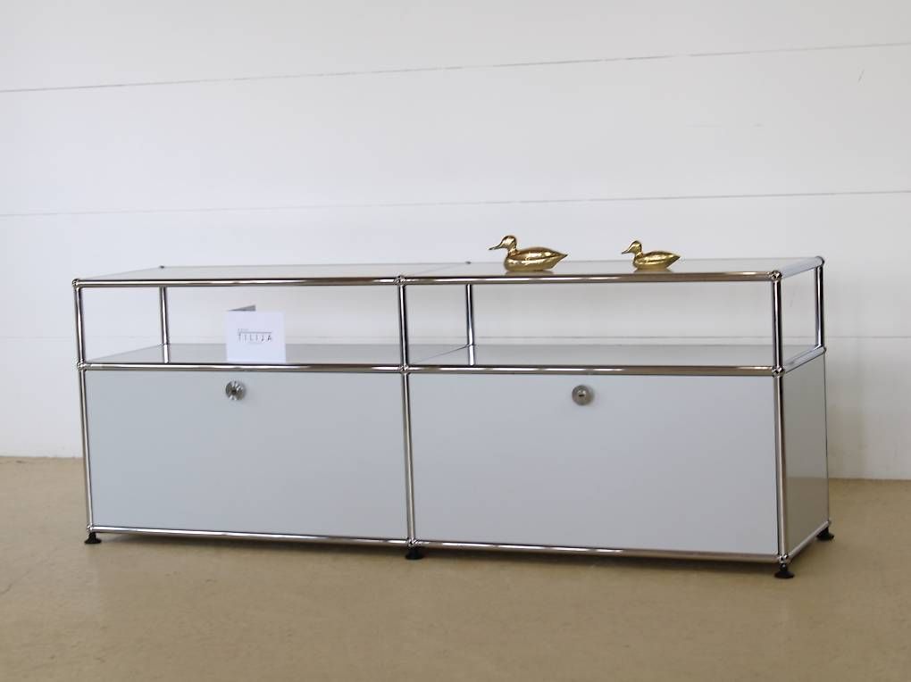 Cassettiere: USM Lowboard Lichtgrau – Usato da Meinisberg venduto da atelier_TILIJA 7