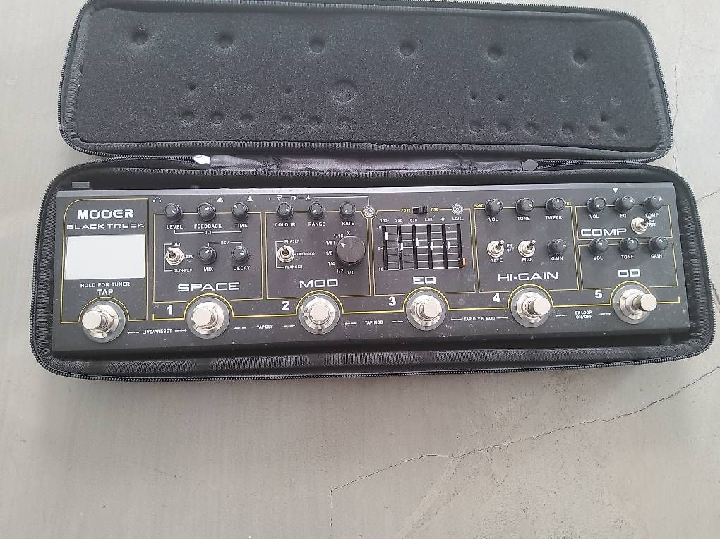 Strumenti musicali: MOOER BLACK TRUCK multi effect – Usato da Muralto venduto da mal5392 3