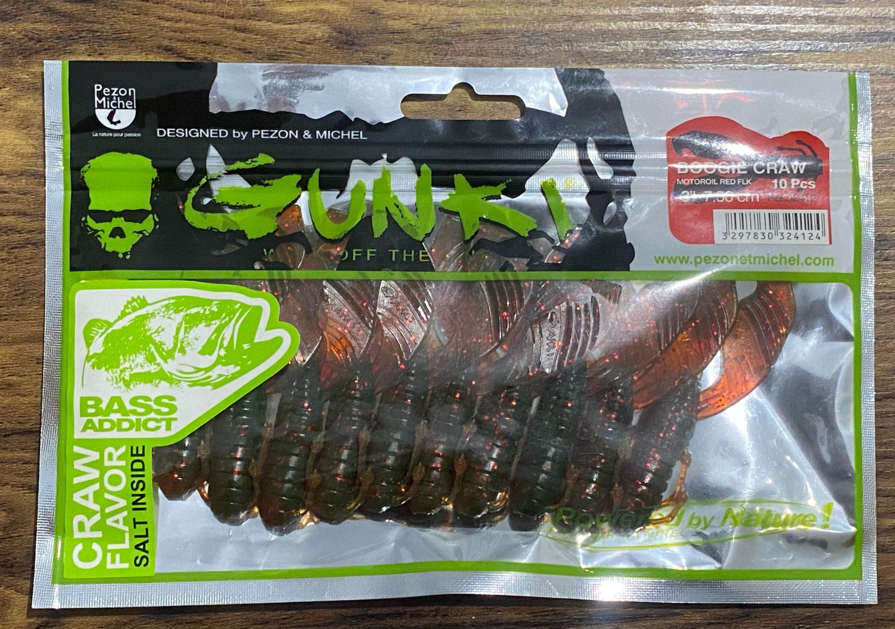Köder: Gunki Boogie Craw 7,5 cm 10-pack – Neu und originalverpackt aus Widnau von Fishingtackle_Oggy 1