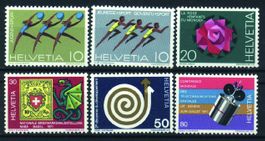 1971, Nr.490–495, Sonderpostmarken I **