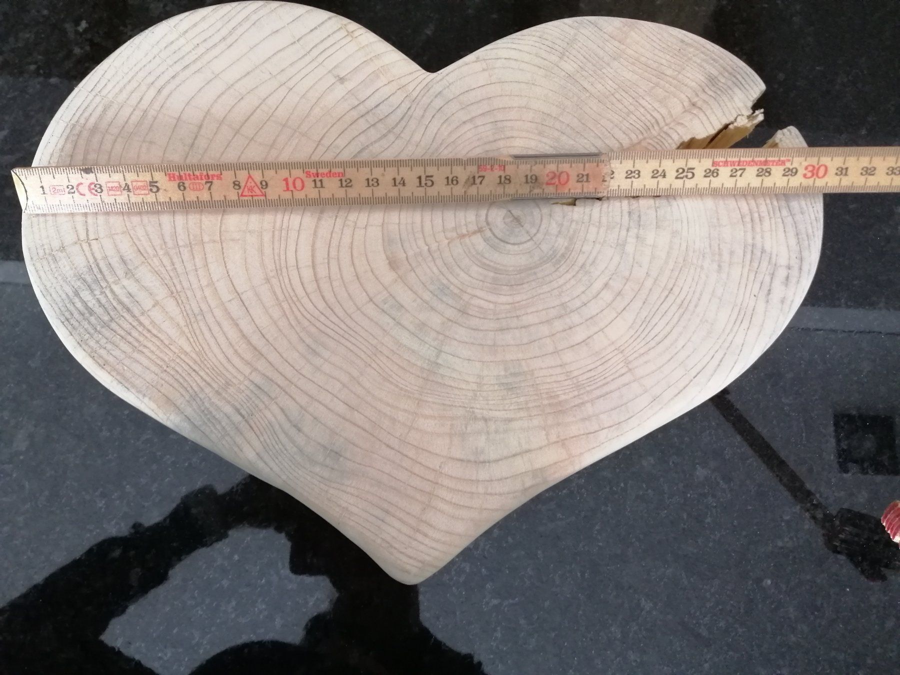 Holzartikel: Holzherz, einfach einzigartig – Neu und originalverpackt aus Widnau von ForViolin 4