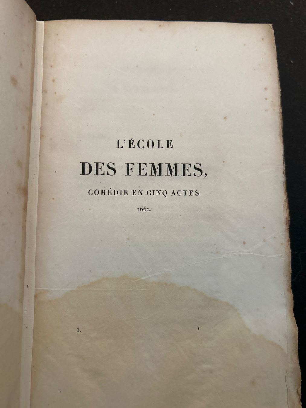 Libri: OEuvres Complètes de Molière Tome III – Usato da Céligny venduto da isa_lgy2 3