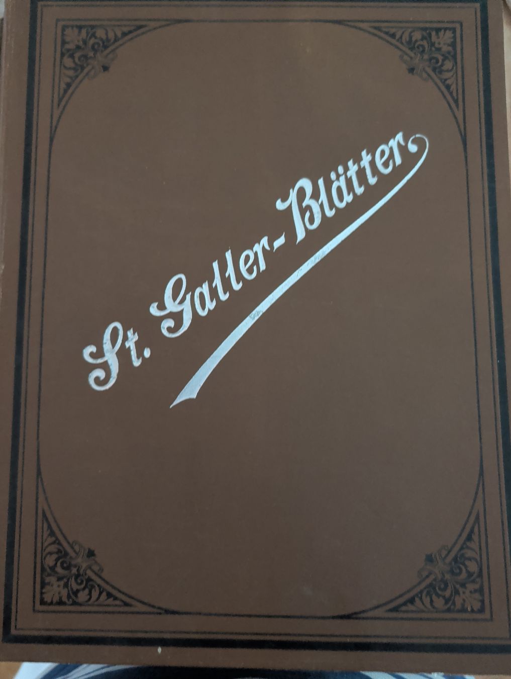 Libri: St. Galler Blätter 1913-1917 – Usato da St. Gallen venduto da pk1199