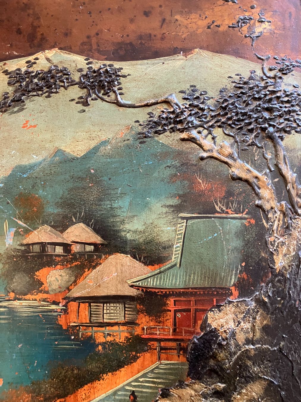 Dipinti: antike chinesische Seenlandschaft – Usato da Männedorf venduto da Amleto3 3