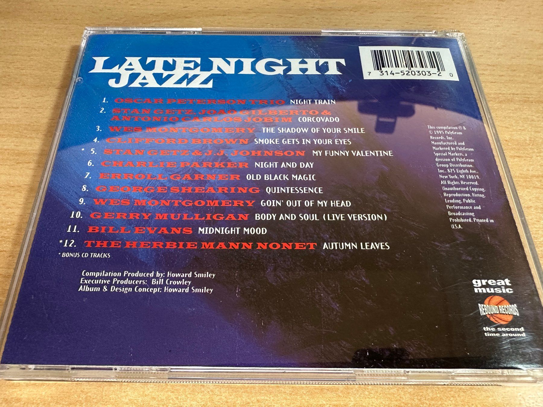CD: X2 Various – Late Night Jazz – Usato da Rikon im Tösstal venduto da Alpenmutz 1