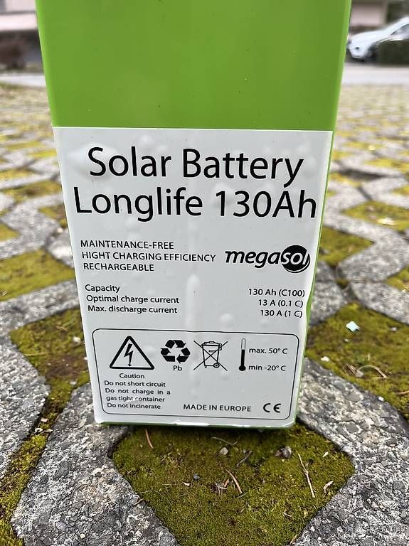 Solargeräte und Solarprodukte: Solar Batterie – Gebraucht aus Kriens von goemplers 1