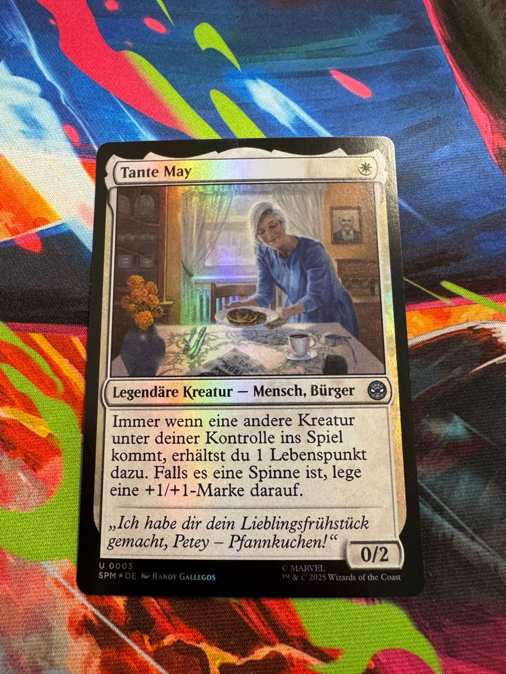 Magic The Gathering Carte collezionabili: Tante May - Foil - Marvel's Spider-Man - Magic – Nuovo (secondo la descrizione) da Bülach venduto da Pfrenzel