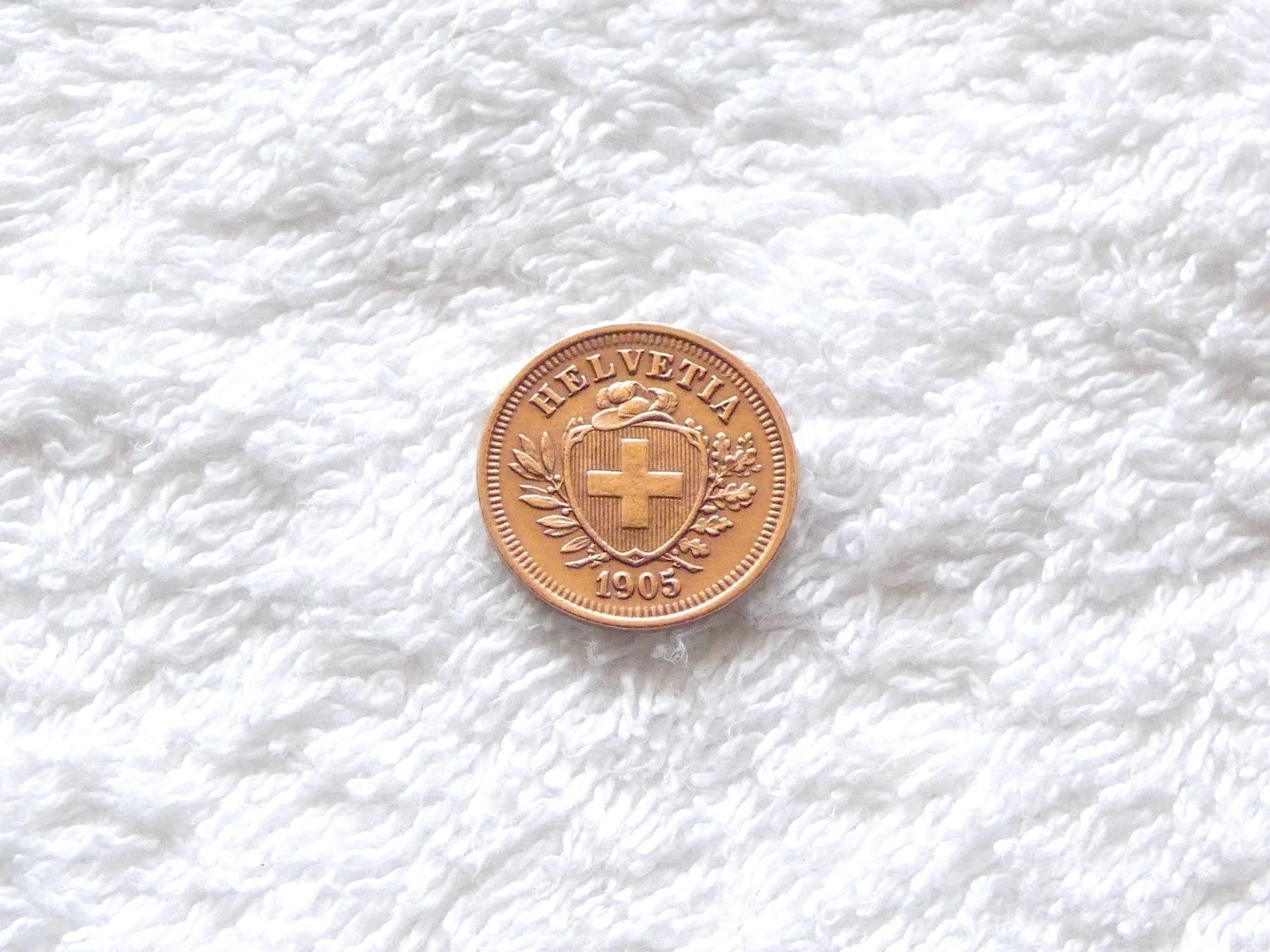 Tutti le monete: 1 centime/rappen 1905 – Usato da Nyon venduto da Ilmi09
