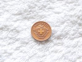 1 centime/rappen 1905