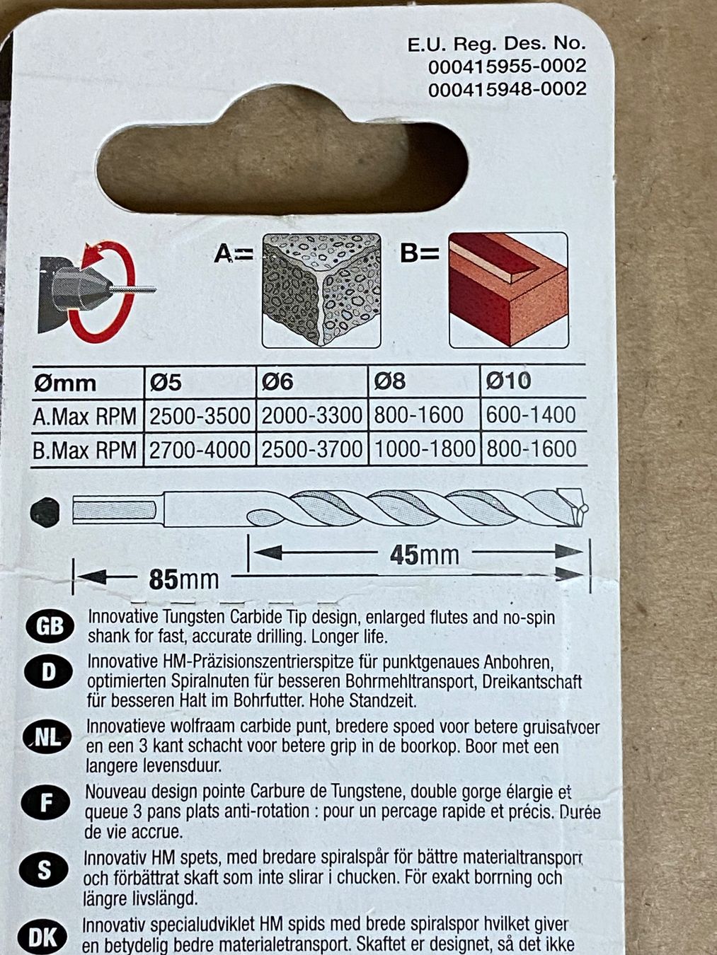 Tutti gli attrezzi: Piranha Black & Decker Hi-Tech Steinbohrer 5mm – Nuovo (secondo la descrizione) da Eschlikon TG venduto da ArtRec 4
