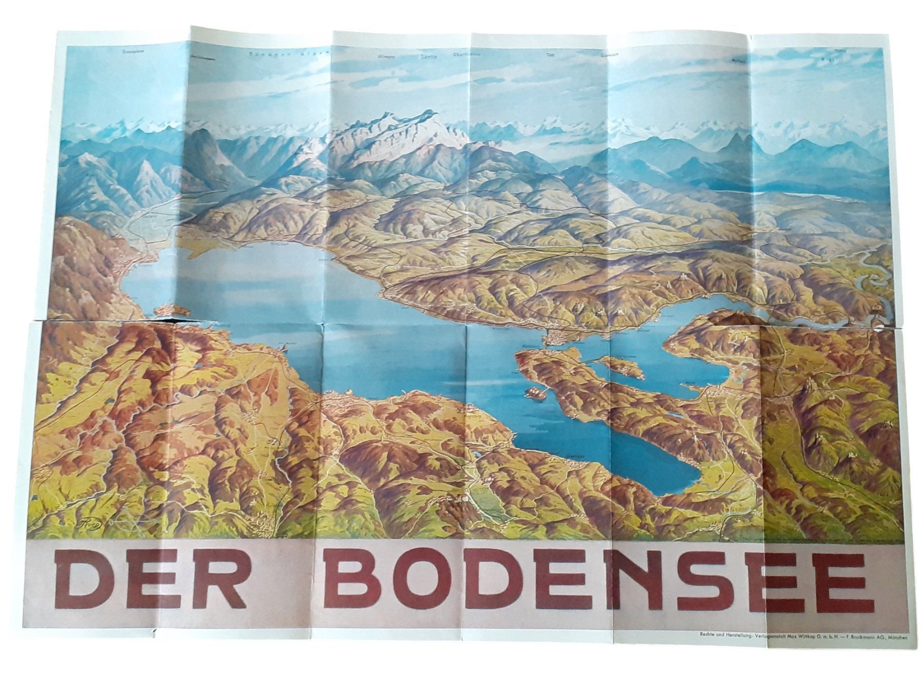 Documenti: Broschüre Bodensee 1950er – Usato da Mörschwil venduto da aik_x8mc 2