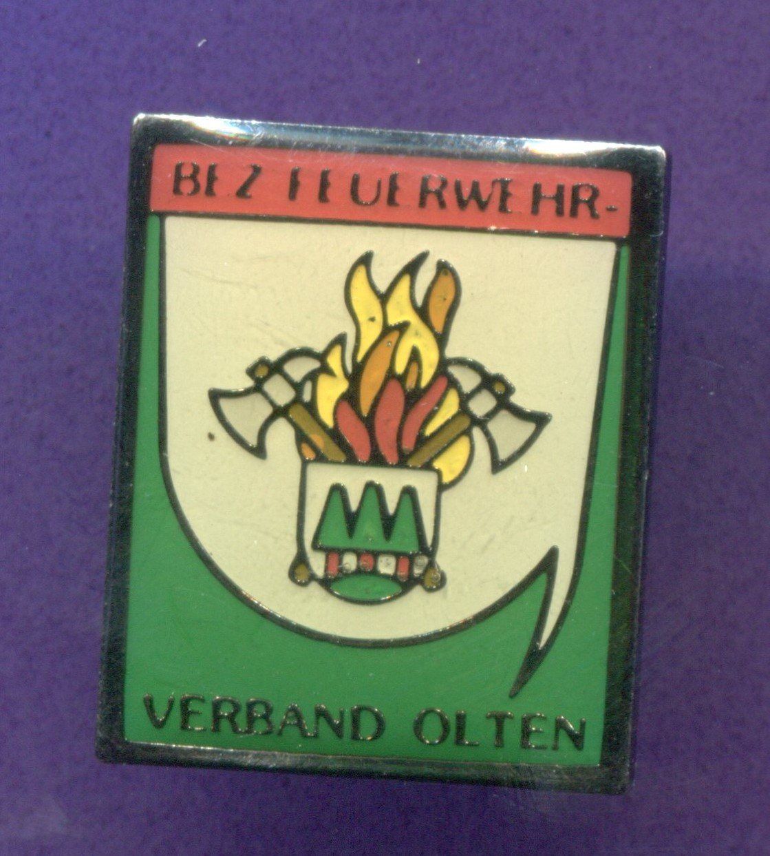 Placchette & Badge: Feuerwehr  OLTEN – Usato da Winterthur venduto da Sammleroase