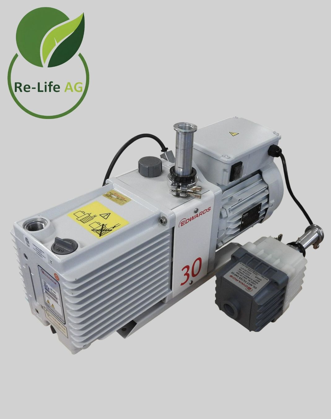 Accessori da laboratorio: Edwards E2M30 Drehschieber-Vakuumpumpe – Usato da Reinach BL venduto da Re-LifeAG_Labor