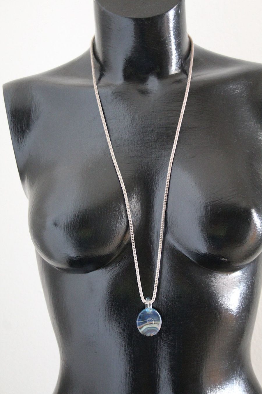 Catenine: Kette mit Glasanhänger – Usato da Locarno venduto da madame-tus-sauds