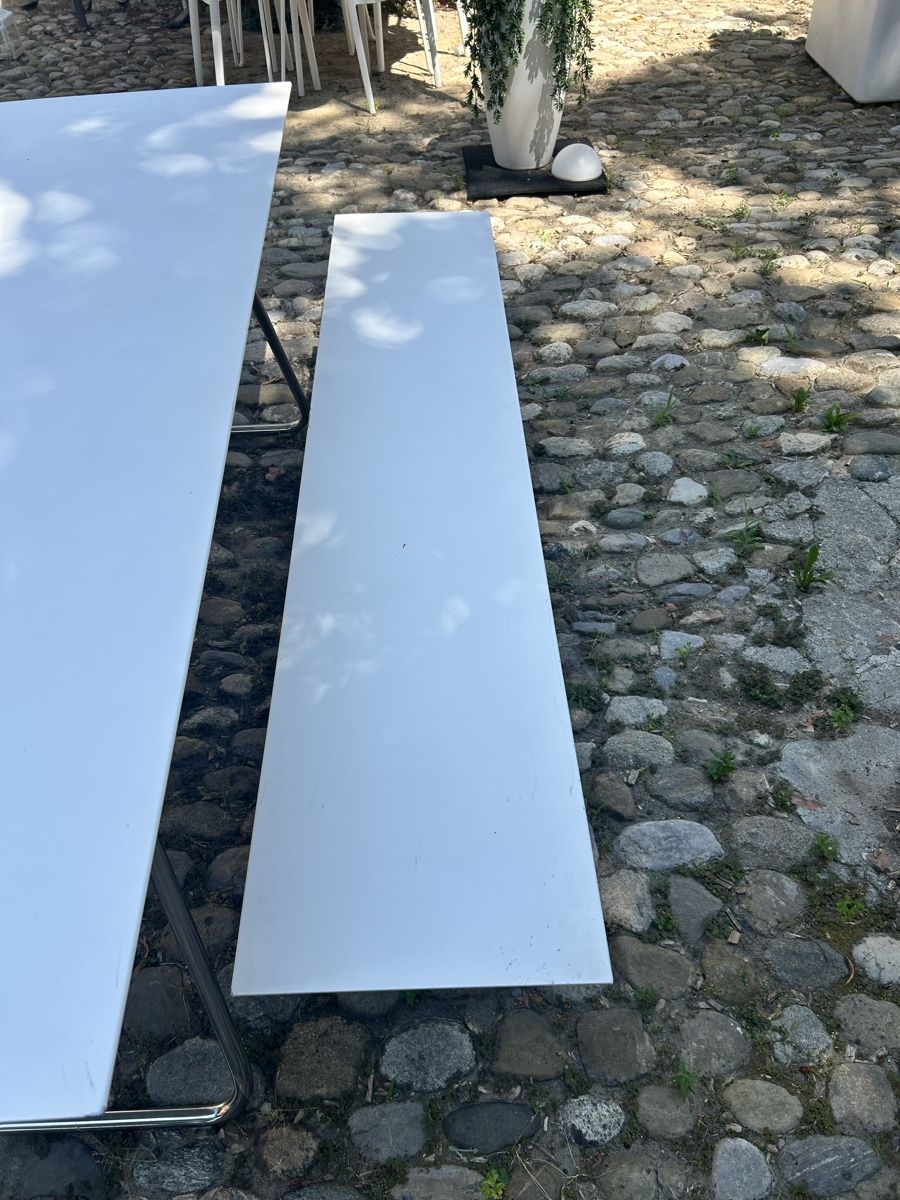 Pfister Tavoli: Table et banc de jardin Pfister occasion – Usato da Jouxtens-Mézery venduto da K-Dress 2