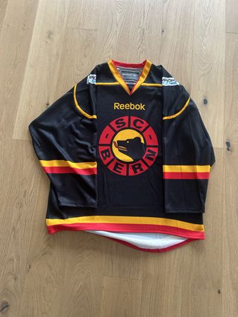 SC Bern Trikot Champions Hockey League, Reebok, Top Zustand