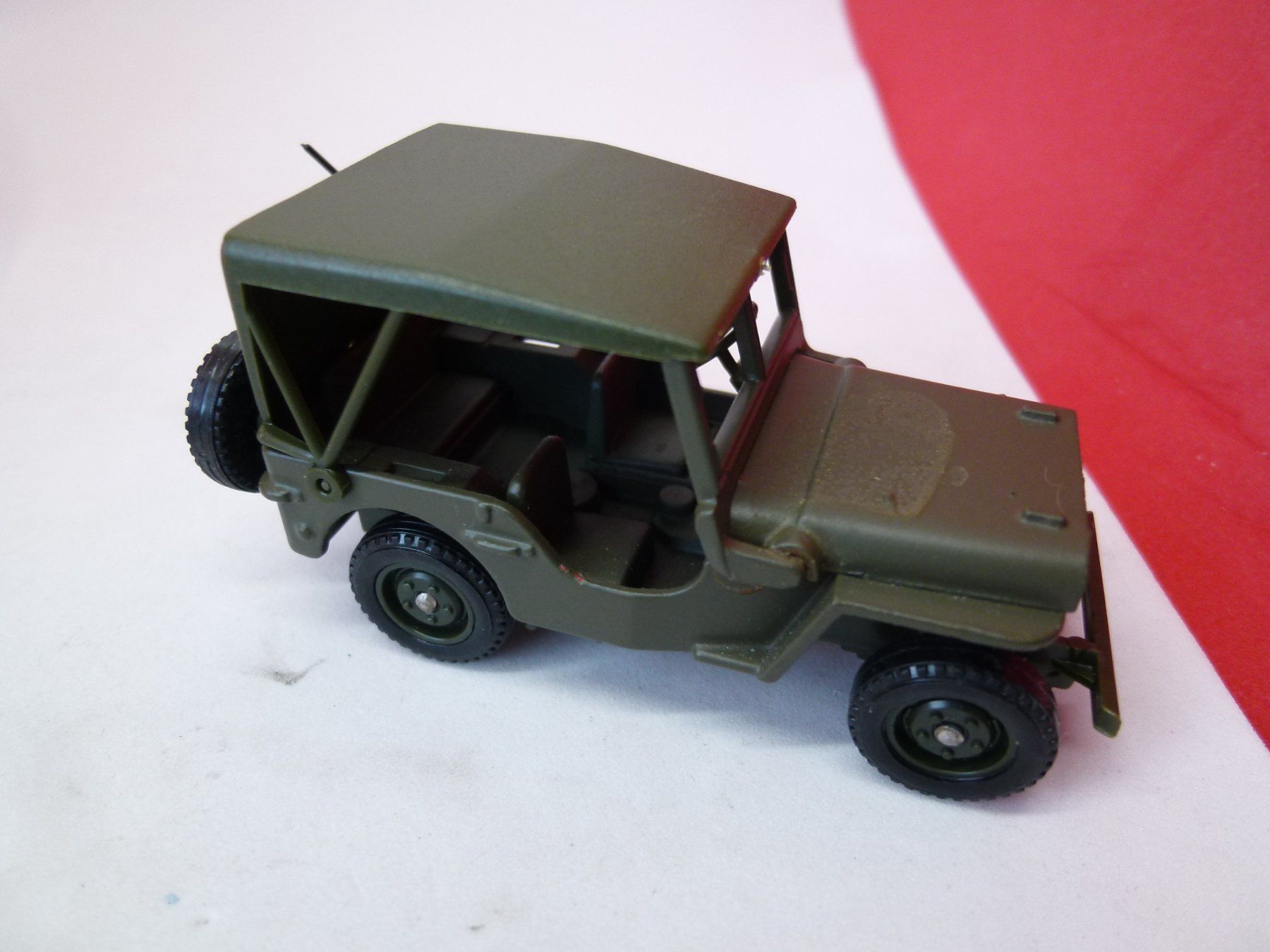 Willys Modellini d'auto: Jeep Willys - mit Verdeck - solido - schön - selten – Usato da Reiden venduto da Aston2 1