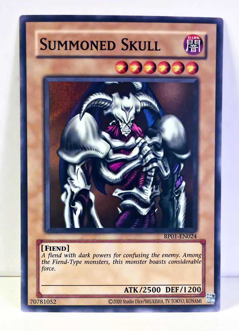 Yugioh Cartes à collectionner: Summoned Skull (RP01) - Yu-Gi-Oh! TCG – D'occasion à Zürich par Zetto