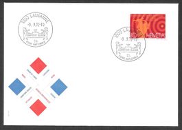 Sonderbrief S. 797 53. Comptoir Suisse Lausanne 9.9.1972
