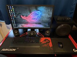 Gaming PC Komplett Setup RTX 2080S i7 4K + 5.1 THX