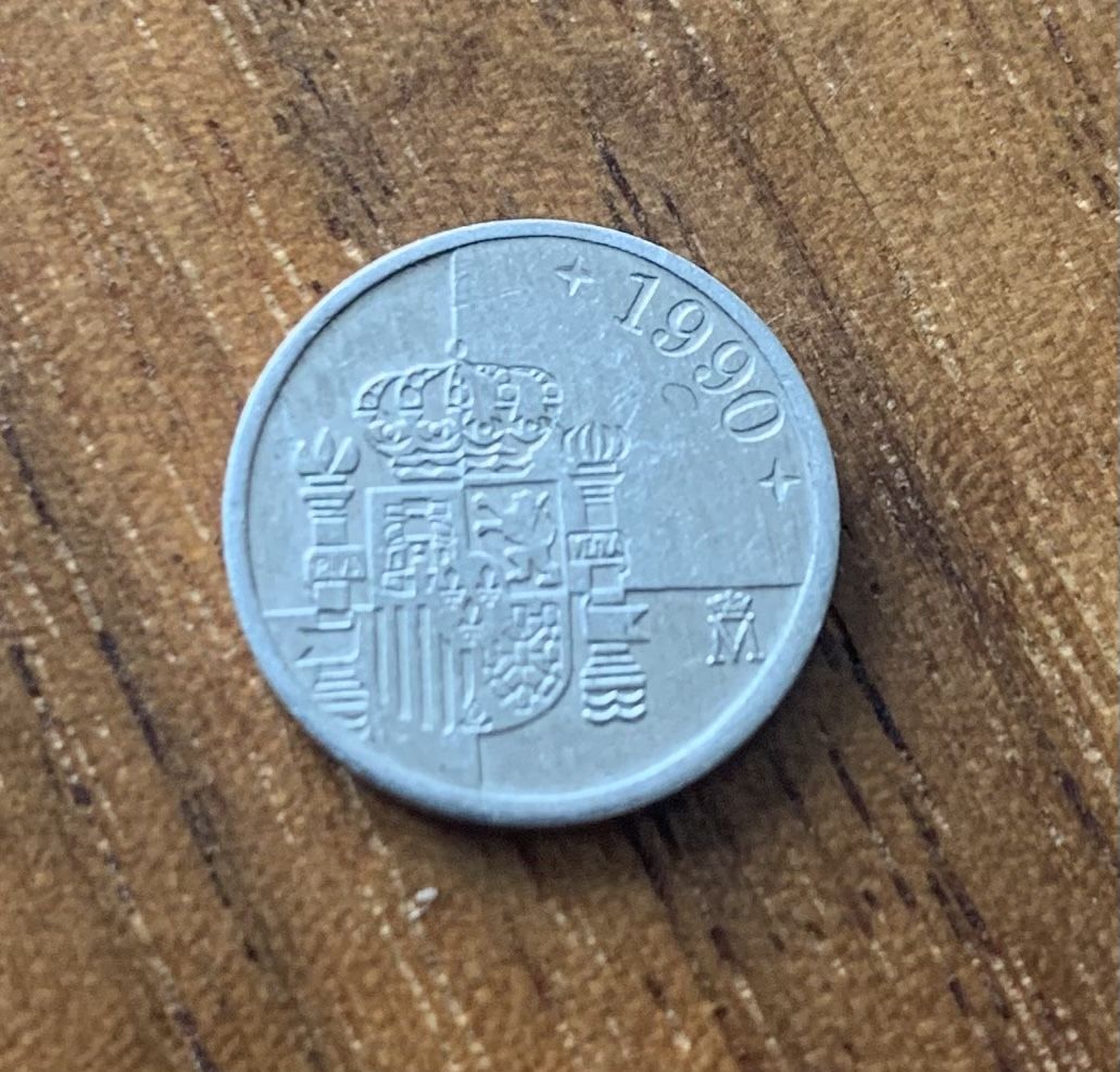 Tutti le monete: Spanien 1 Peseta 1990 – Usato da Opfikon venduto da BananaGio01 1