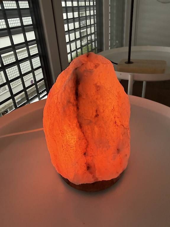 Lampen: Salzsteinlampe – Gebraucht aus St. Gallen von Raf145