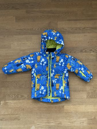ICEPEAK Winterjacke Grösse 104 , bunt, Tiermotiv, mit Kapuze