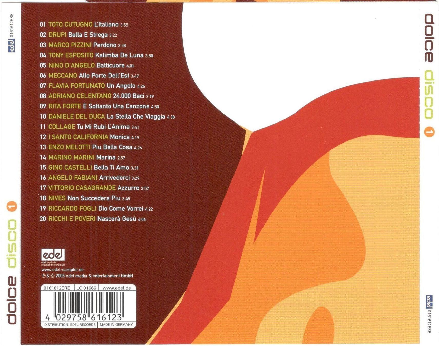 CDs: Dolce Disco 01 CD – Gebraucht aus St. Margarethen TG von Smiley-Face 1