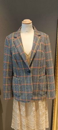 MarcCain Blazer, kariert, Grösse N4/40