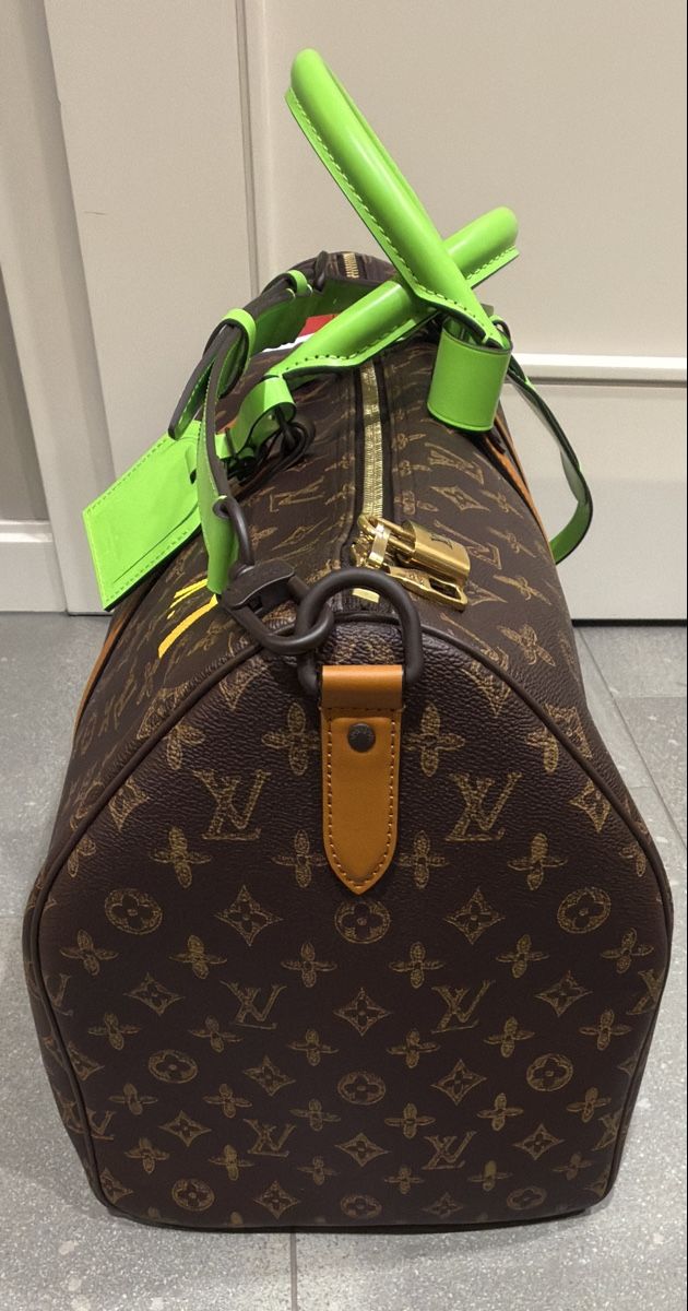 Louis Vuitton Borse: Louis Vuitton keepall 55, Virgil Abloh – Nuovo (secondo la descrizione) da Zürich venduto da LWCollector 3