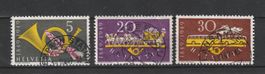 SUISSE 1949 - Centenaire des postes fédérales suisses.