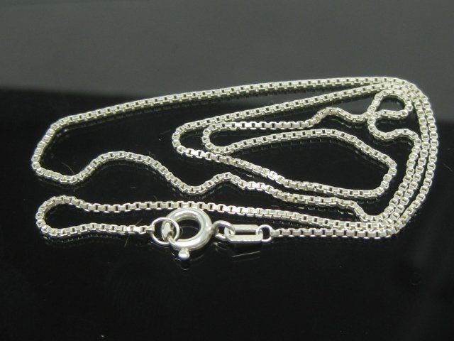 Venezianerkette (925/000 Silber) Echtschmuck (40 cm) - Geschenke für , 28,60