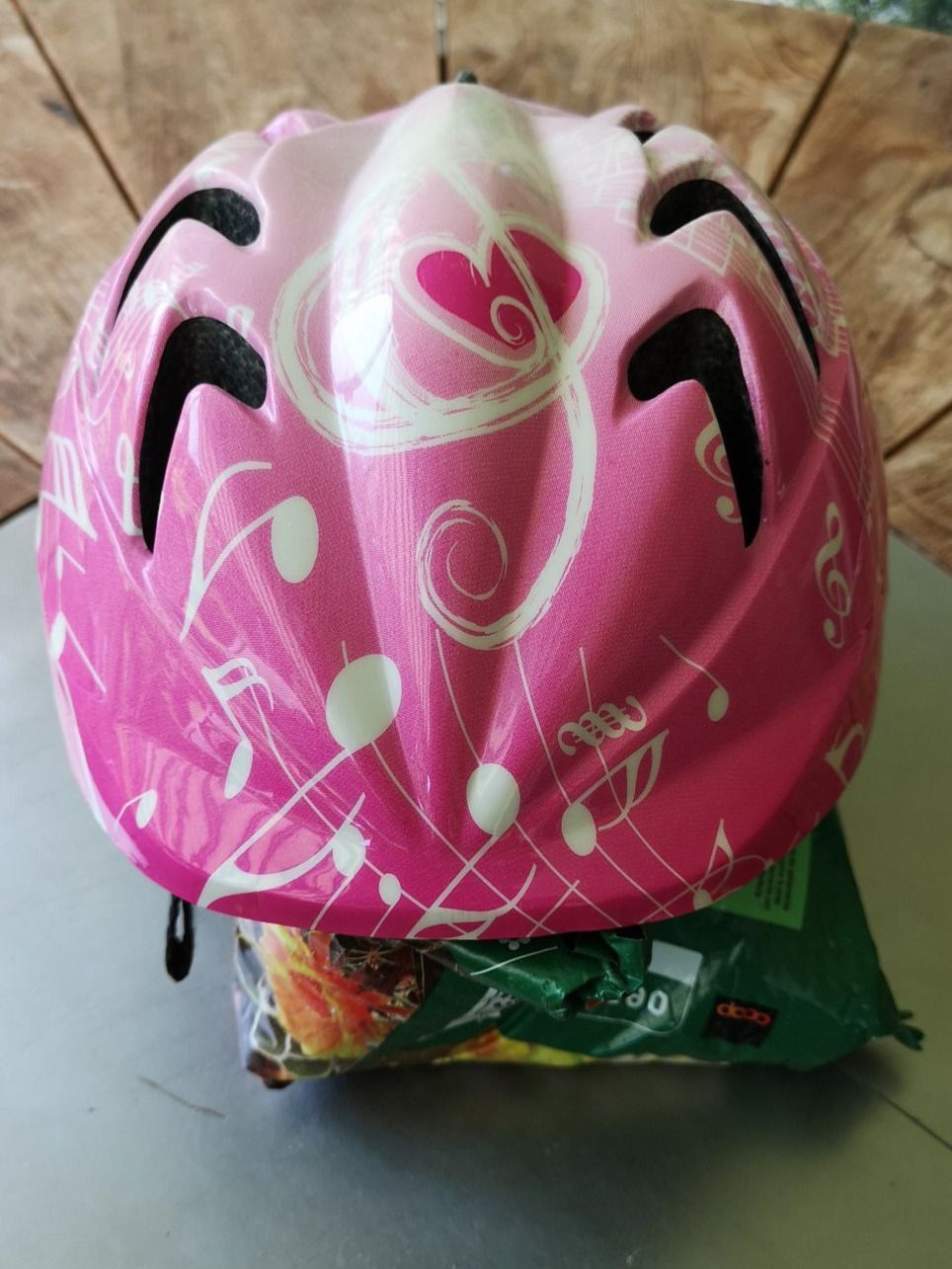 Caschi: Mädchen Velo-Helm "Music" von Leopard  S / XS – Usato da Liestal venduto da Gitterli01 3