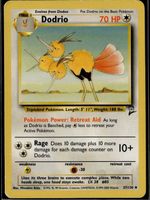 Dodrio Base Set 2 37/130 Pokémon 2000