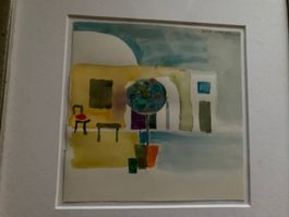 Aquarell Malerei - Kunstwerk für Ihr Zuhause im Frühling!