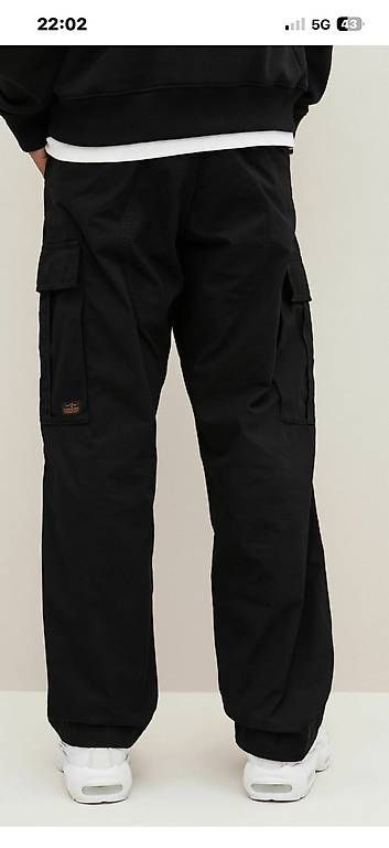 Pantaloni: Ripstop Cargohose Schwarz – Nuovo (secondo la descrizione) da Wettingen venduto da Bearthli 1