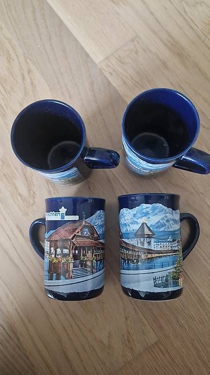 Tazze: 4 Weihnachtstassen – Usato da Waltenschwil venduto da man_28ts