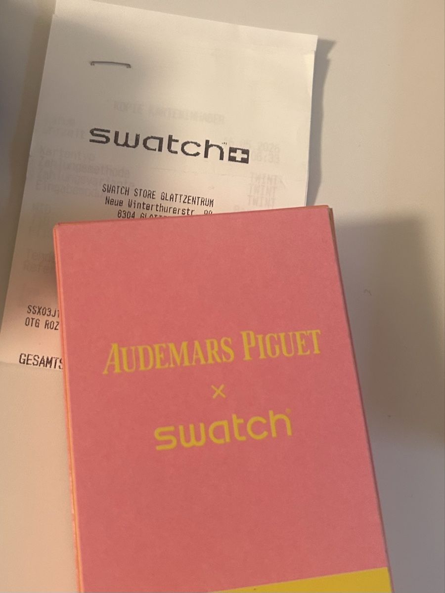 Swatch Montres: Swatch x AP Royal pop | Otg Roz – Neuf avec emballage d'origine à Zürich par Millerofficials 4