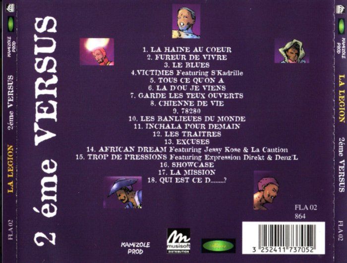 CDs: CD La Legion - 2e Versus - CD Original 1999 – Gebraucht aus etoy von Vinyle-is-back.com 1