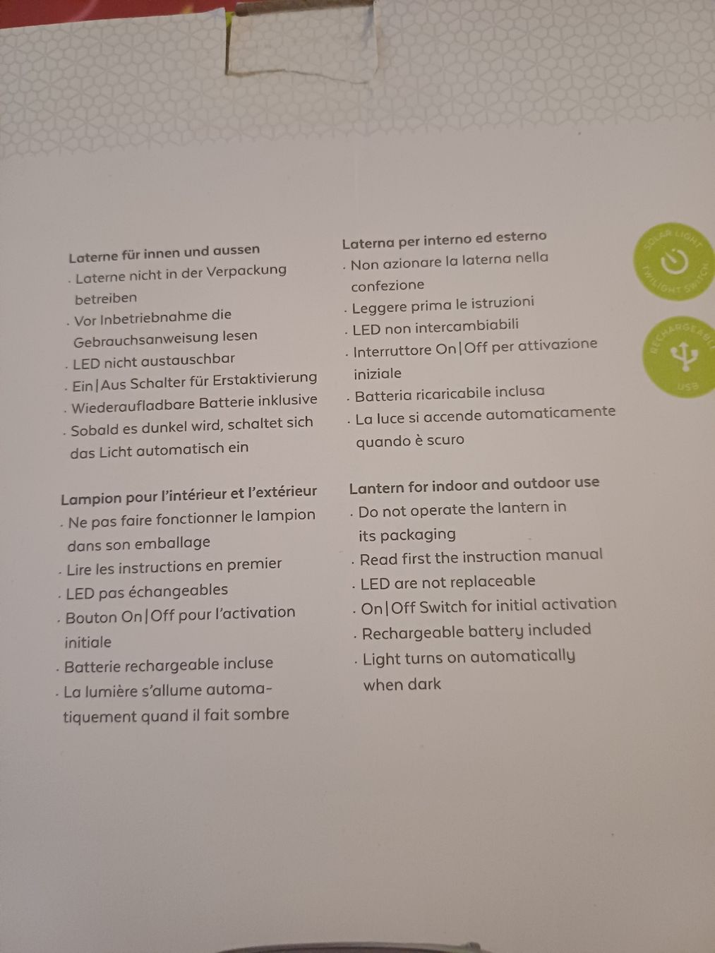 Laternen: Sunny Selection Solar Laterne Neu – Neu und originalverpackt aus Ostermundigen von Loulilou86 1
