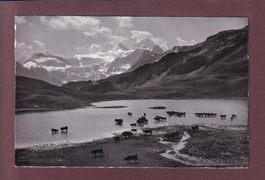 LAC DES AUTANNES au col du Torrent - Glacier de Moiry