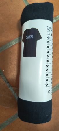 IKEA T-Shirt Aurtiende schwarz in S/M Baumwolle